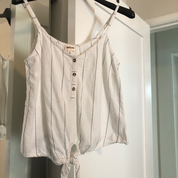 Front Tie Tank Top - Picture 1 of 3